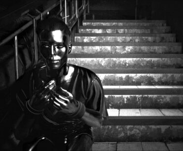 I like doing pretend street photography in Night City