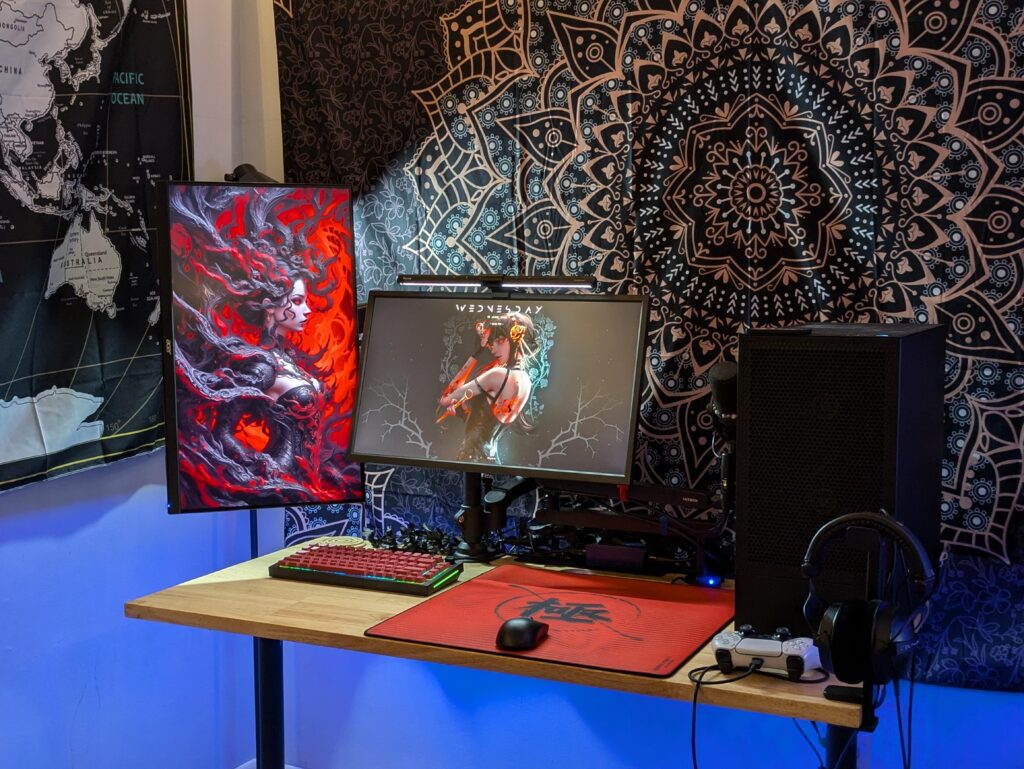 my comp gaming setup