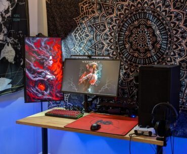 my comp gaming setup