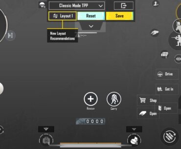 Rate and suggest changes for my layout, especially the peek buttons