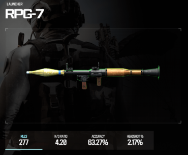 What is your top-kill weapon? Mine is RPG-7 and is clearly sending me a Snoop-dog vibe.