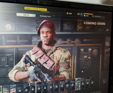 Why does it show that Kingsley is coming soon to Cold war ? the update is coming or what