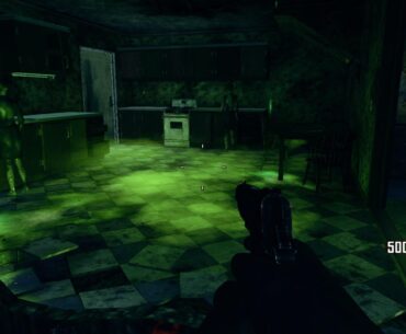 The kitchen is kinda spooky