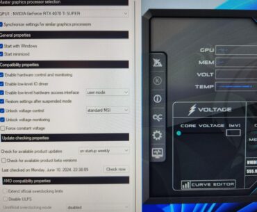 Can't adjust voltage.
