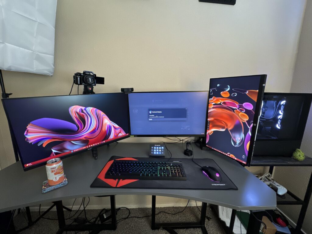 My semi updated battle station