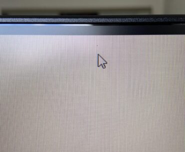 got my first monitor today from amazon. is this a dead pixel?