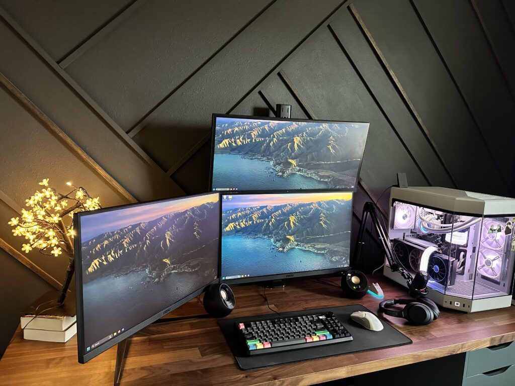 Updated desk setup!