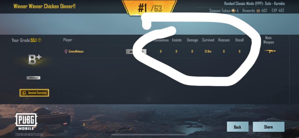 Pacifist achievement bug?