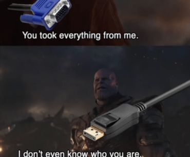 Nothing beats the stability and quality of DisplayPort!