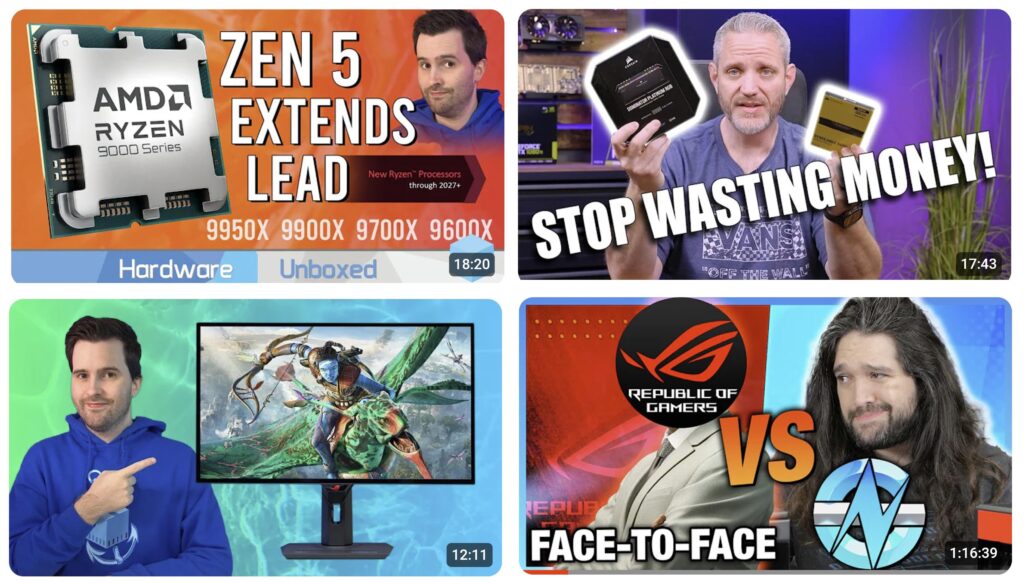 What are your goated YouTubers for news and reviews?