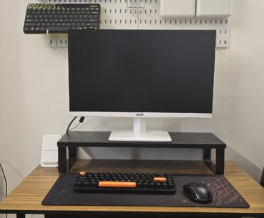 Work in progress. This is for my future work from home setup still in progress(description in text). Please share your advice based on that.