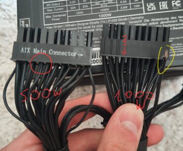 New PSU - broken connector