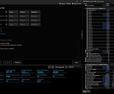 My 14900k thermal throttled