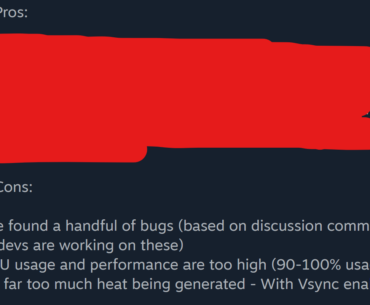 This review with 70 positive ratings confused me.
