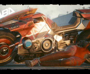 Her name: Red Rider (Akira vibes)