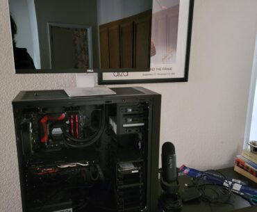 Im in tears. This community has come together in such huge ways for my wife and i after losing our house and baby Sheba. u/DantesFarts gave my wife and I a PC, monitor, mic, and el gato streaming card. Im speechless. Thank you Shane.