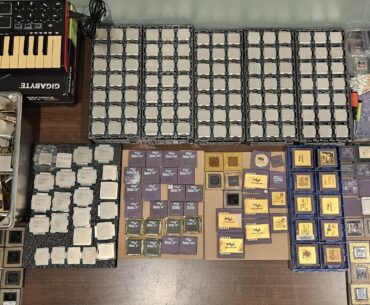 My collection of processors.