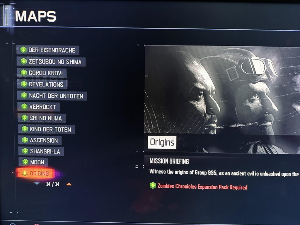 Zombies chronicles not working on ps5 Zombies chronicles not working on ps5