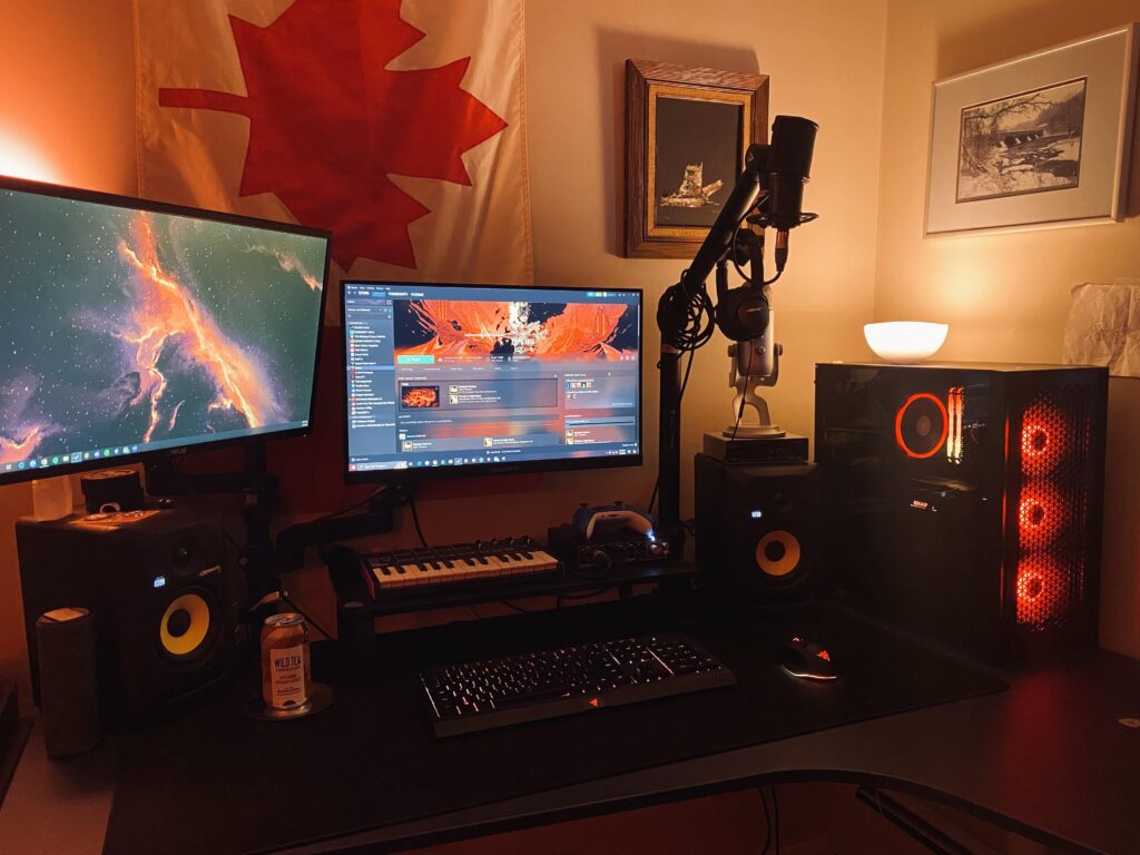 a (mostly) secondhand setup
