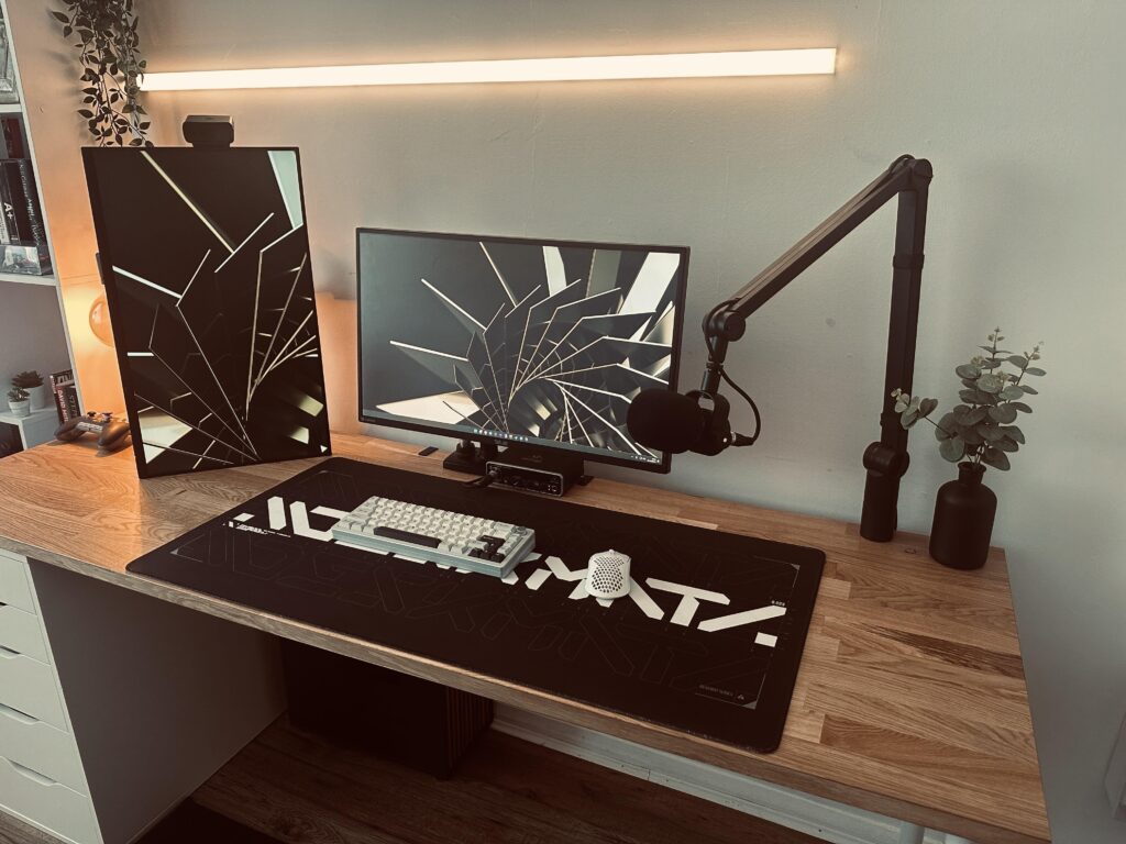 Not all streaming setups have to be messy