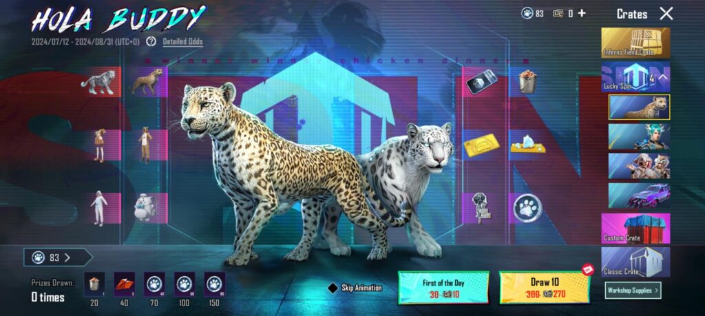 Holla Buddy🐅 lies in the category of Lucky Spin🤞🏻