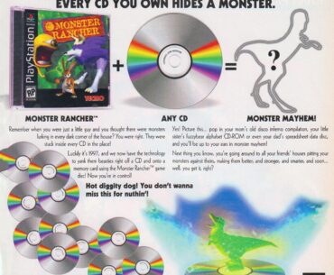 Magazine Ad for Monster Rancher (PSX)