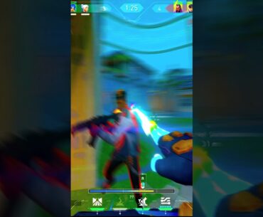 I was trolling them with neon ULT #valorant #shorts