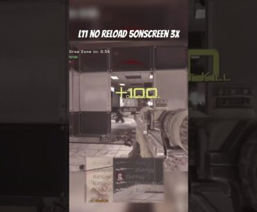 L11 5on screen 3x no reload #callofduty #nostalgia #gaming #cod