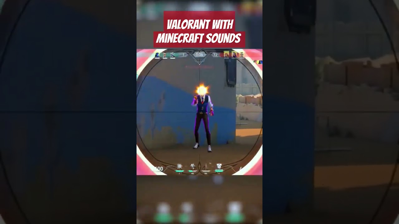 Valorant with Minecraft Sounds #valorant #valorant3k #valorantclips #minecraft #minecraftshorts Valorant with Minecraft Sounds #valorant #valorant3k #valorantclips #minecraft #minecraftshorts