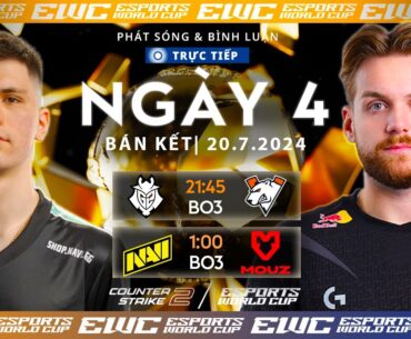 COUNTER STRIKE 2 - ESPORTS WORLD CUP | VÒNG BÁN KẾT | ENG