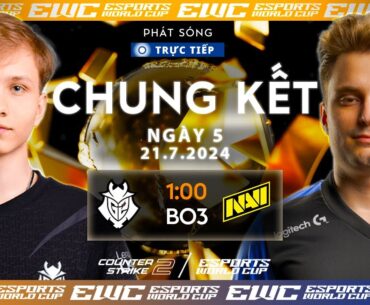 COUNTER STRIKE 2 - ESPORTS WORLD CUP | VÒNG CHUNG KẾT | ENG