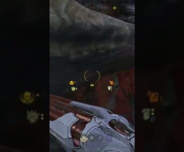 Fake log nearly ends Doomguy #gaming #doom #doometernal #idsoftware #funny