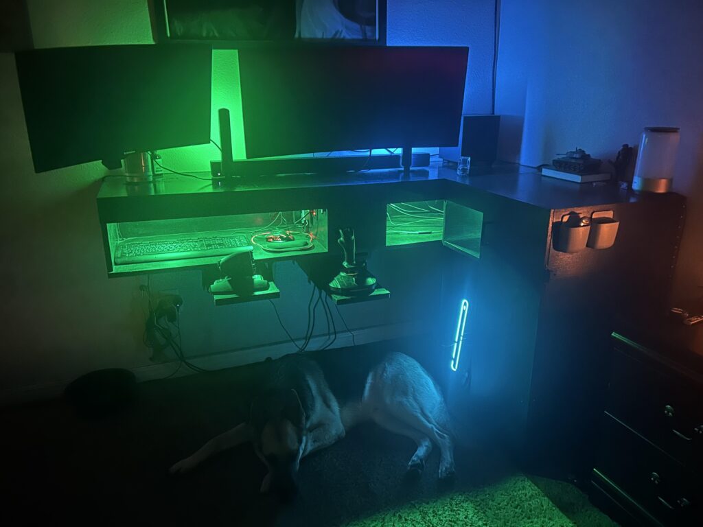 Built my own desk