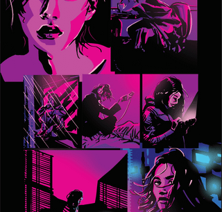 Some pages I do in collaboration with a comic writer. Hope u like them!