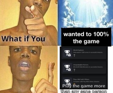 Play the gameplay loop until you’re past insanity