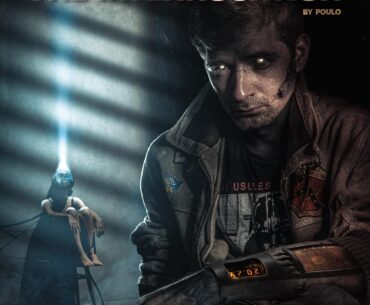 "The Interrogation" - a blade runner inspired, self portrait edit I made with photoshop.