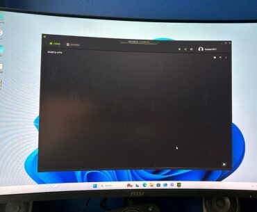 GeForce app every blank