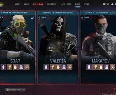 Who do yall have for your strike team?