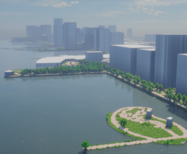 1:1 scale map of Jersey City & Hudson County for Minecraft