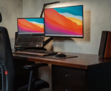 My laptop setup