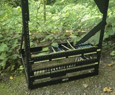 Due to poor trip planning, a dead phone, and general stupidity I carried this thing up about two miles of staircase through the woods...