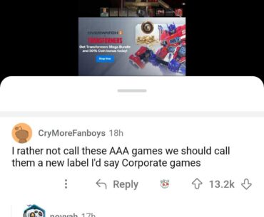 Wanted to hop on this, what are some "Corporate" Games?