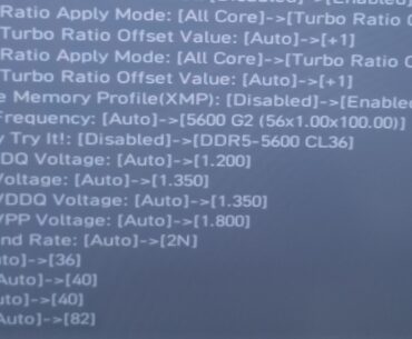 My bios msi obligate to do this changes