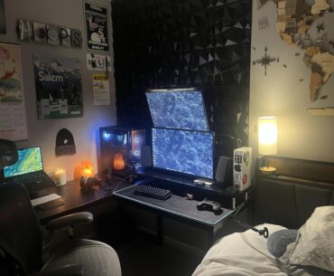 School + Gaming + Sleep = Setup