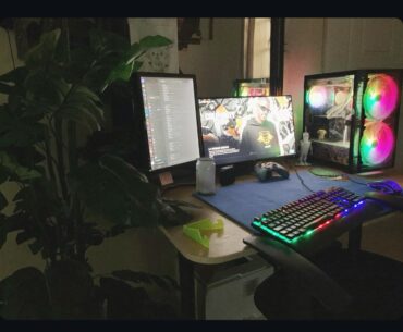 This is my setup, which is very simple because it is still under construction.