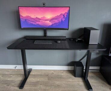 SFF + ultrawide + standing desk