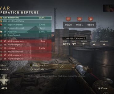 This guy called Yorkiepie93 got 97 kills in War mode on Xbox, that’s insane..