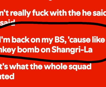 Was listening to Good morning vietnam and heard this outta no where