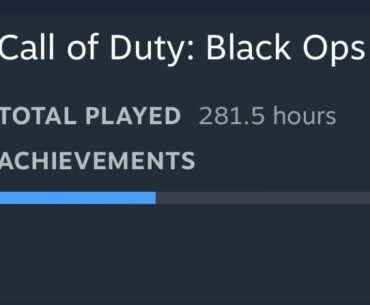 How many hours of Zombies have you played?