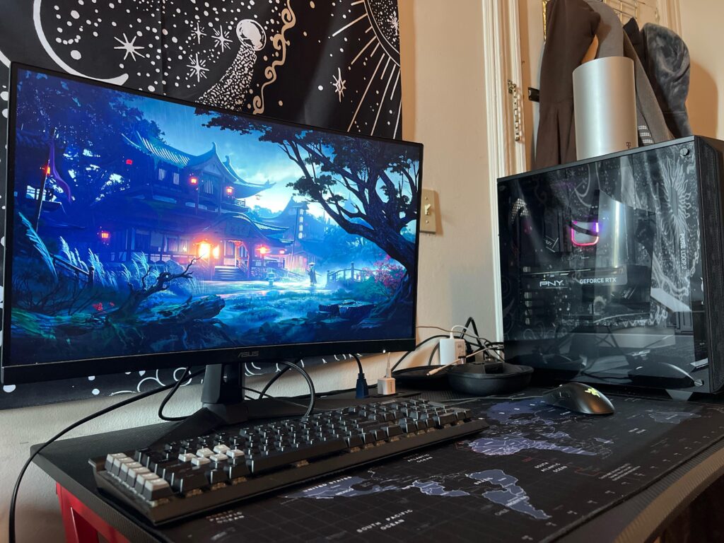 My first battle station!